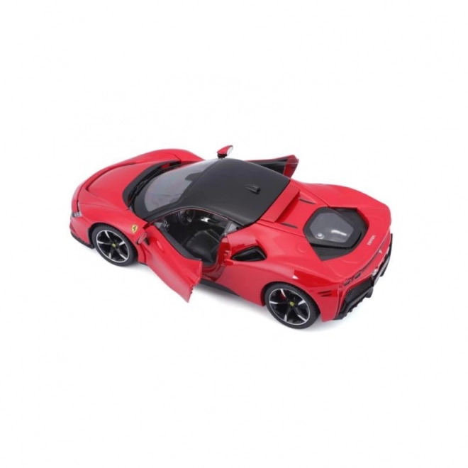 Bburago Ferrari SF90 Stradale in scala 1:24 Rosso