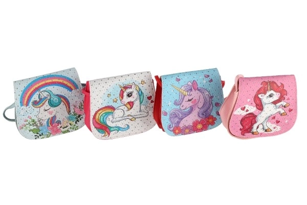 Borsa unicorno con pietre preziose