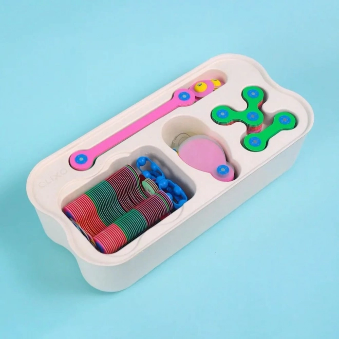 Set Costruzioni Magnetiche Clixo Family Pack - 150 pezzi