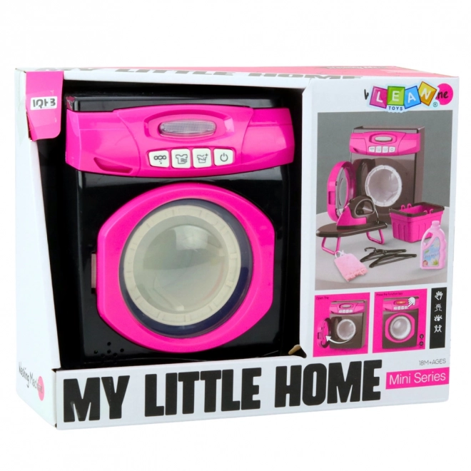Set interattivo di elettrodomestici per bambini con lavatrice