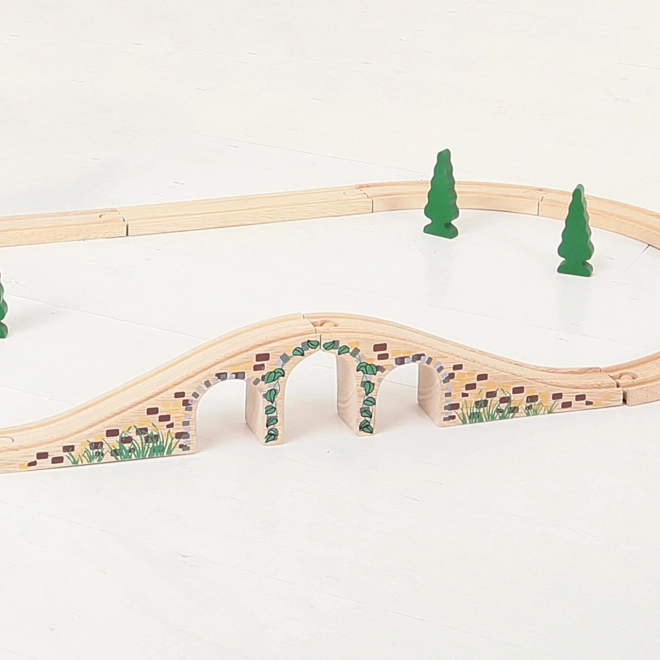 Ponte Ferroviario in Legno Bigjigs Rail