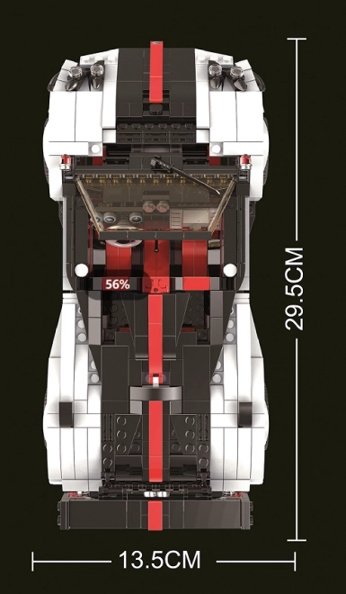 Set Costruzioni Auto Sportiva Bianca