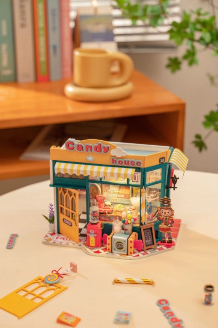 Casa di caramelle arcobaleno Rolife - Miniatura 3D