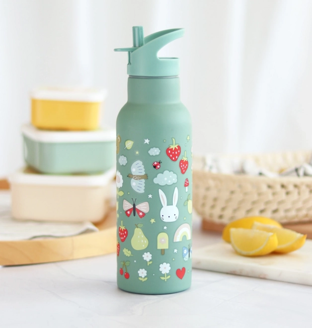 A Little Lovely Company Bottiglia in acciaio inox 500 ml – Gioia