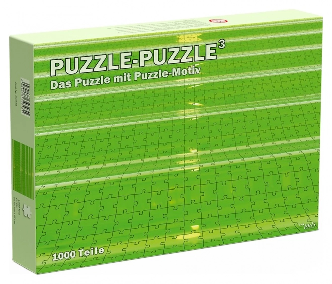 Puzzle 1000 pezzi onde verdi