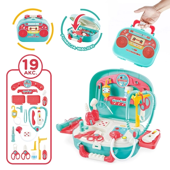 Set del Piccolo Dottore Woopie in Valigia