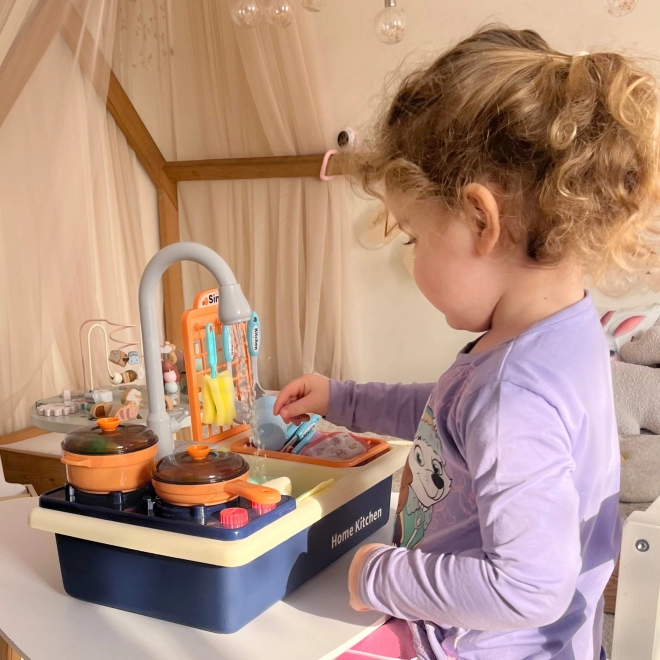 Cucina e Lavello Giocattolo per Bambini WOOPIE