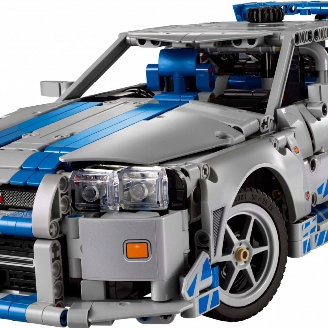 Mattoncini Technic Nissan Skyline GT-R dal film Fast & Furious