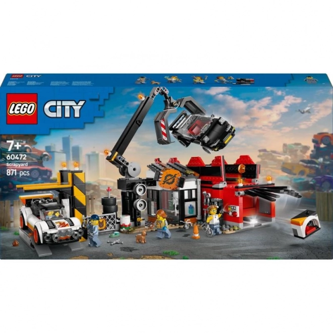 Cantiere di rottami con automobili LEGO City