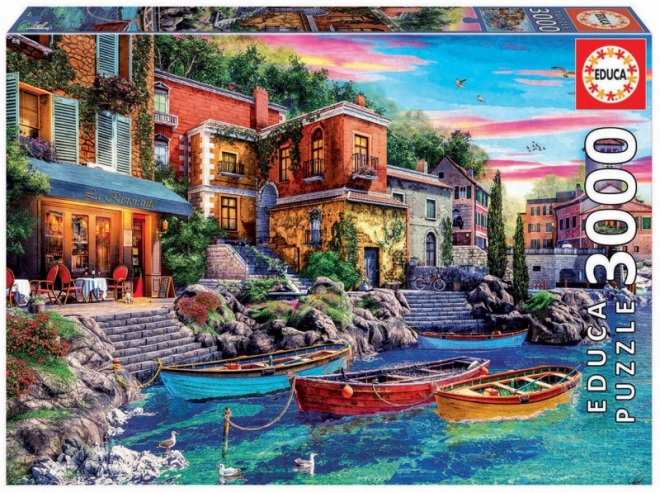 Puzzle Tramonto sul Lago di Como 3000 pezzi