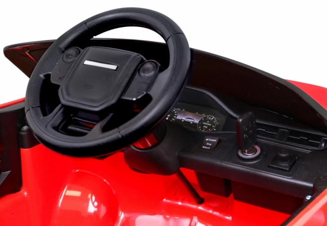 Macchinina elettrica Range Rover Evoque rossa