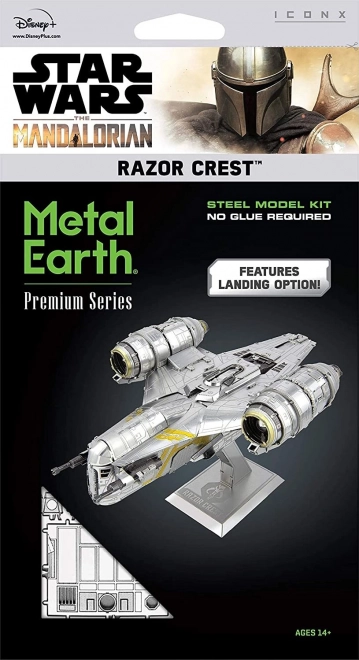 Puzzle 3D in metallo Star Wars Il Mandaloriano: Razor Crest