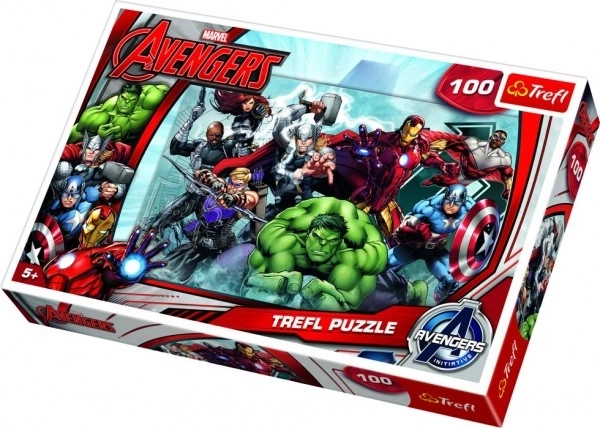 Puzzle 100 pezzi - Attacco degli Avengers