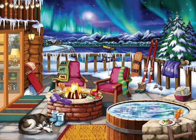 puzzle aurora boreale XXL