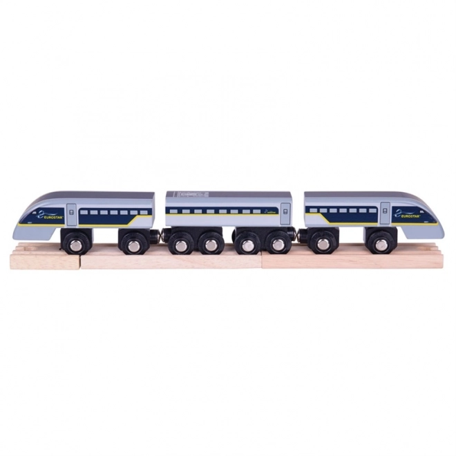 Treno giocattolo Eurostar E320 con binari Bigjigs Rail