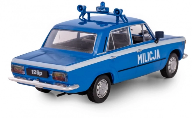 Macchina Fiat 125P Polizia Milicja