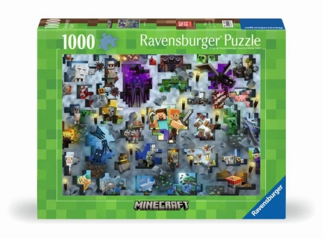 Puzzle Sfida Minecraft 1000 Pezzi