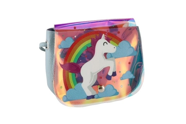 Borsa arcobaleno unicorno