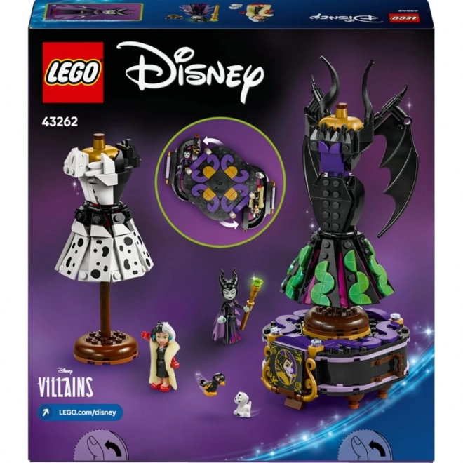 Abiti Lego Disney di Malefica e Crudelia De Mon