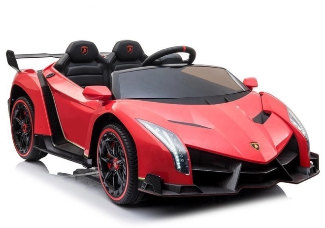 Auto a batteria Lamborghini Veneno rosso