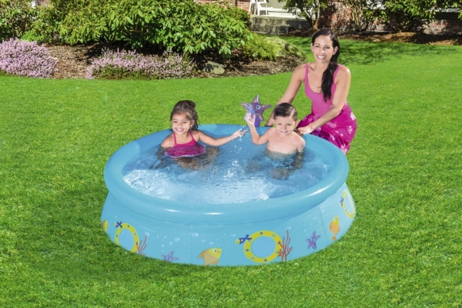 Piscina da giardino a forma di pesci con doccia BESTWAY