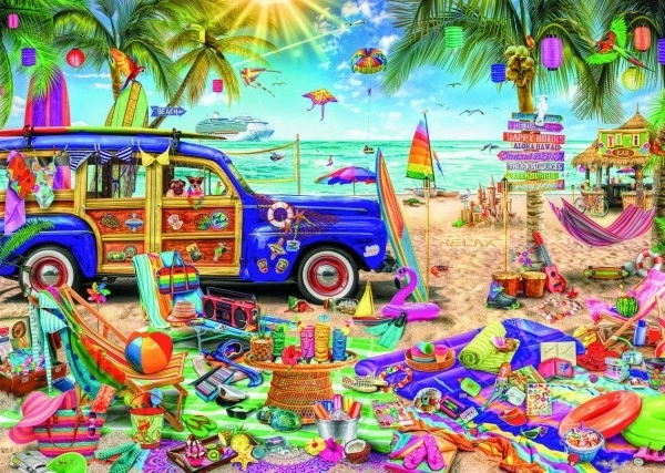 Vacanze Tropicali Puzzle 2000 Pezzi Trefl