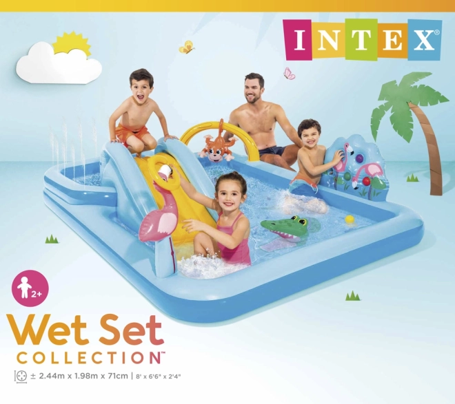 Parco giochi acquatico gonfiabile per bambini Intex