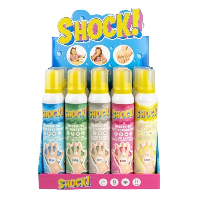 Pianko-Gel Multisensoriale SHOCK 200ml - Confezione da 15 pezzi assortiti