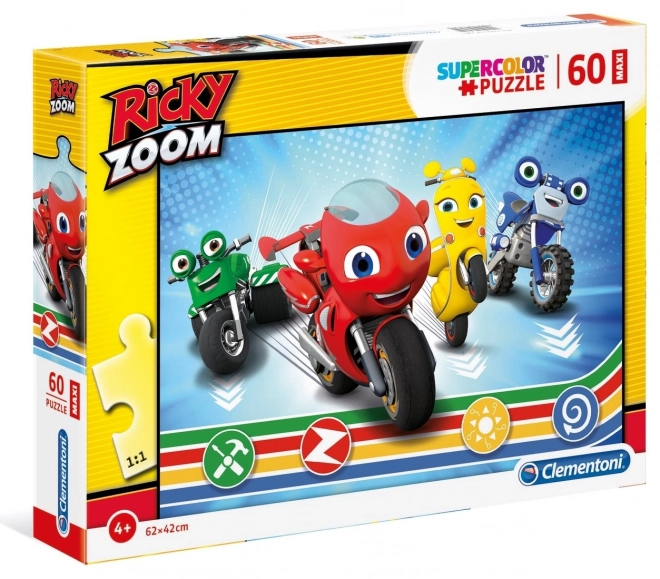 Puzzle Maxi Ricky Zoom 60 Pezzi