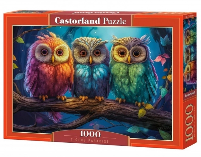 Puzzle 1000 Pezzi Tre Piccoli Gufi