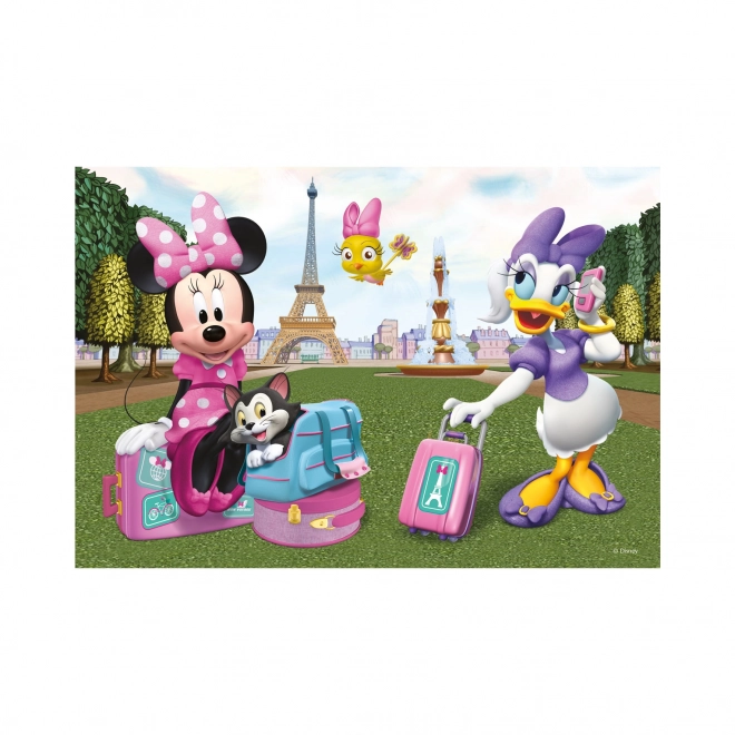 Puzzle DINO Minnie a Parigi 24 Pezzi