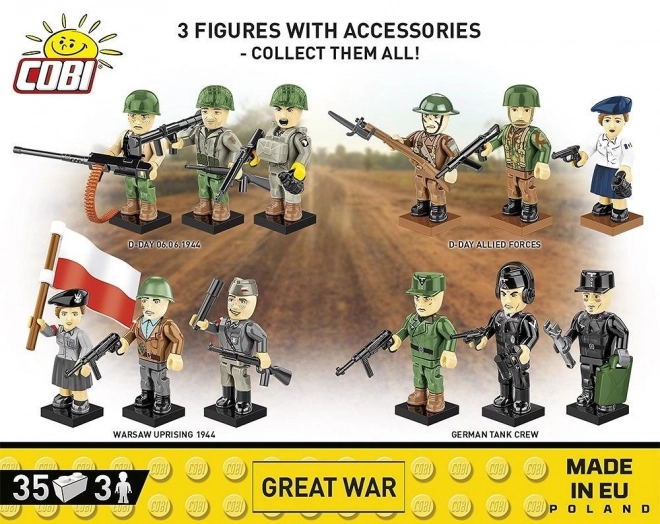 Costruzioni Grande Guerra con 3 Minifigure