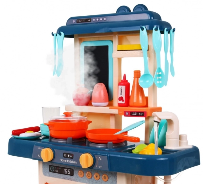 Cucina interattiva per bambini con accessori e lavagna