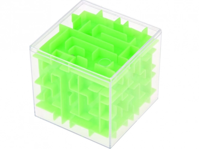 Cubo labirinto gioco di abilità colorato