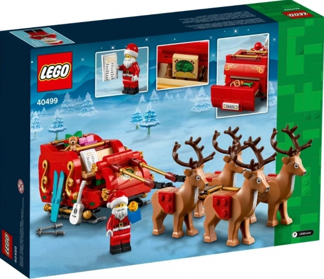 Set LEGO Slitta di Babbo Natale