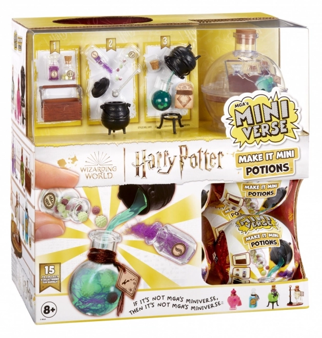 Figure Miniverse Make It Mini Harry Potter - 15 pezzi