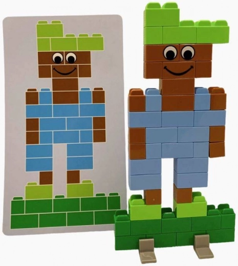 Costruzioni creative seguendo le carte o la propria fantasia