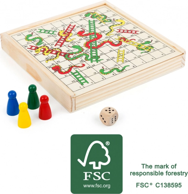 Piccola FOT Gioco da viaggio Serpenti e Scale