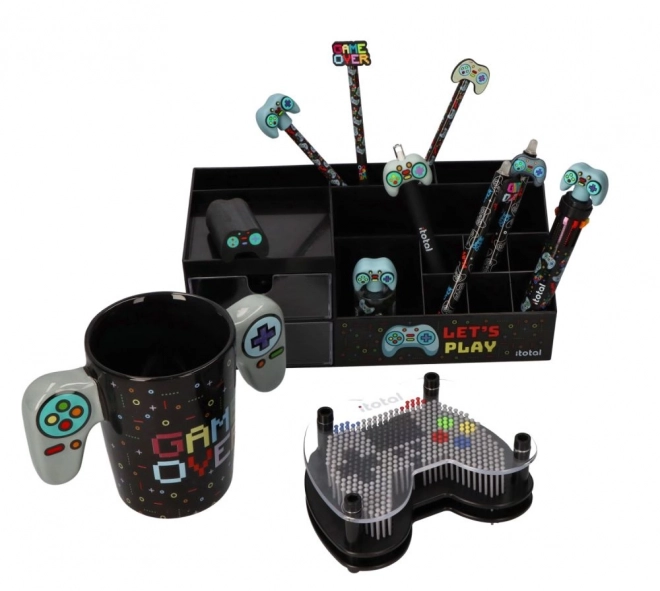 Tazza in ceramica con due manici Game over