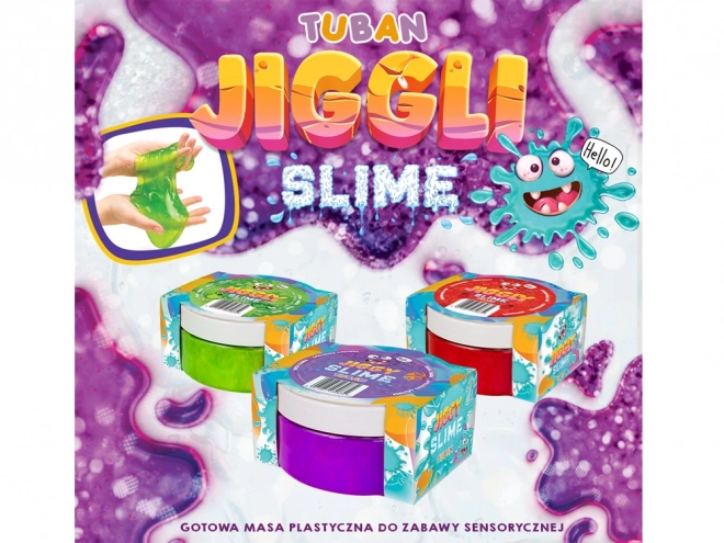 Slime Jiggly Perla Turchese 500g