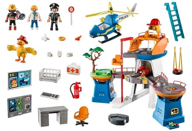 Quartier Generale di Duck On Call Playmobil