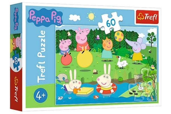 Puzzle Peppa Pig al Laghetto 60 Pezzi