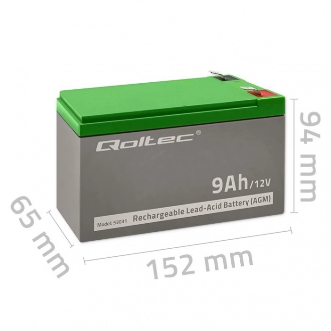 Batteria Gel 12V 9Ah AGM