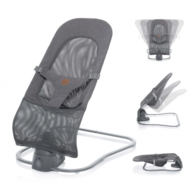 Sdraietta con flusso d'aria Moyo Air, Grigio Mesh