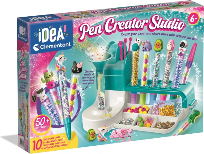 Clementoni idea set creativo laboratorio per penne personalizzate