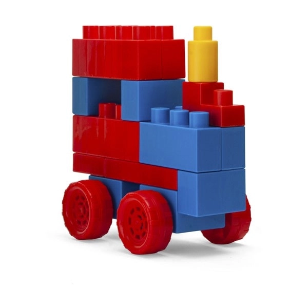 Costruzioni Kids Blocks in Contenitore 70 Pezzi