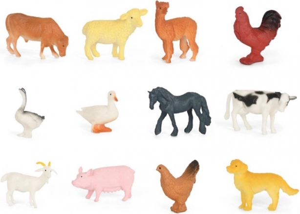 Set di figurine di animali domestici in scatola