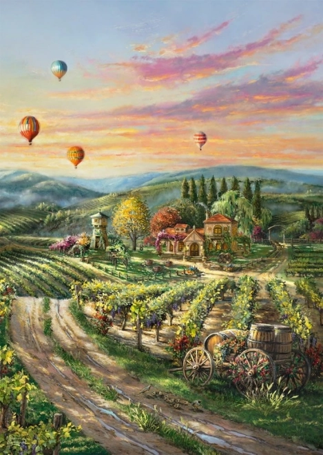 Puzzle La Vigna Tranquilla 1000 Pezzi SCHMIDT