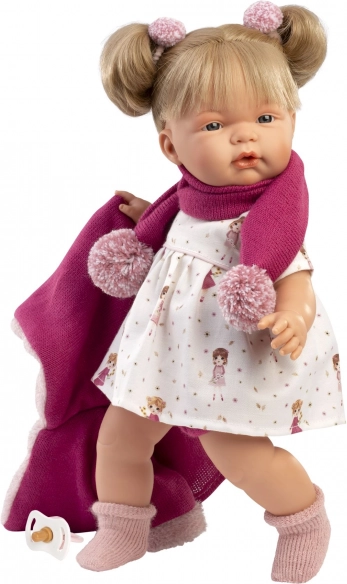 Llorens Joelle - bambola realistica con suoni 38 cm