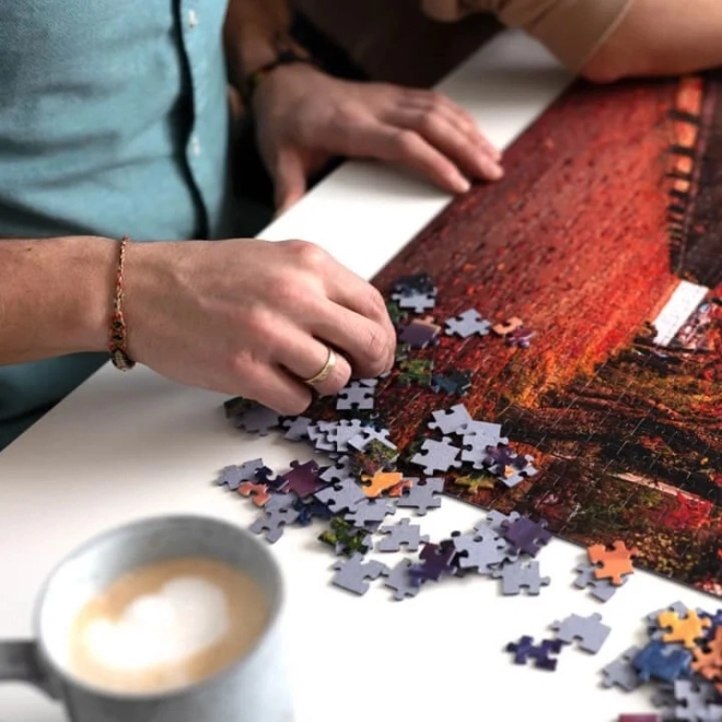 Puzzle premium montagna Fuji Giappone
